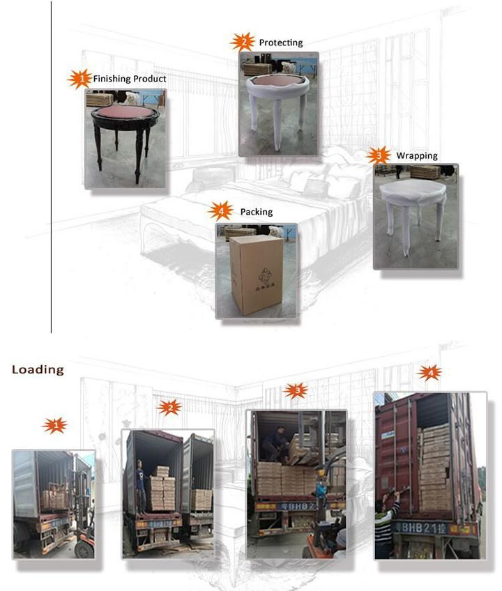 China Furniture Supplier Modern Simple Design Hotel Bedroom Furniture for 3 Star