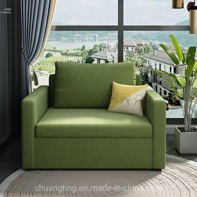 Modern Design Hotel Furniture Relaxing Single Arm Sofa Bed