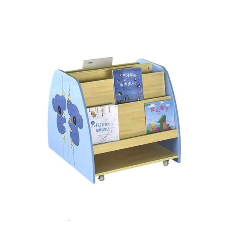 Preschool and Kindergarten Kids Furniture, Modern Wooden Classroom Library Furniture, Children Read Room Furniture