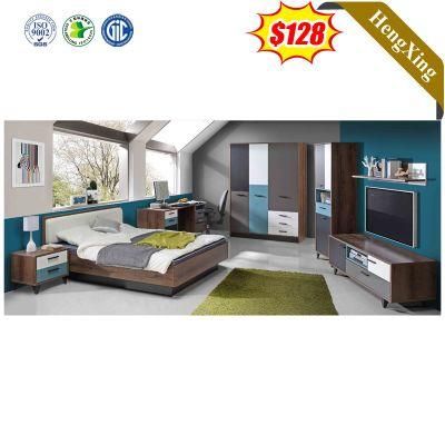 2021 Modern Luxury Design Hotel Home Bedroom Furniture Wall Beds Wooden Melamine Sofa King Double Size Bed Bedroom Set