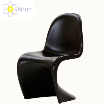 Wholesale Cheap Furniture Plastic S-Shaped Beautiful Lady Chair Comfortable Leisure Chair