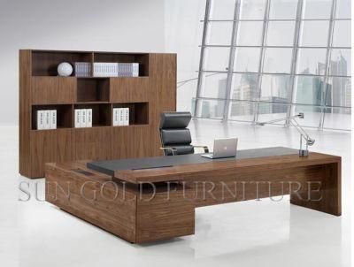 (SZ-ODL338) Wooden L Shape Computer Table Morde Excutive Office Desk