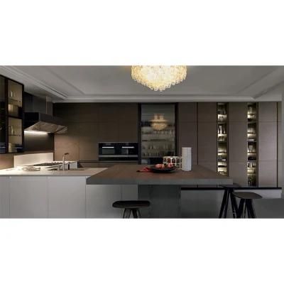 New Arrival Modern Design Muebles De Cocina High Gloss Lacquer Complete Kitchen Cabinet