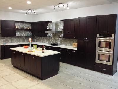 America Standard All Wood Kitchen Cabinets Chinese Factory Wholesale /Project
