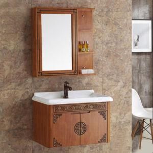 Modern Elegant Traditional Bathroom Vanity Solid Wood Cabinet 8021