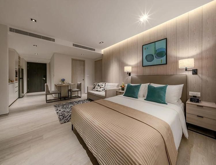 Complete Custom Made Service Modern Hotel Bed Room Set Apartment Furniture Set 5 Star