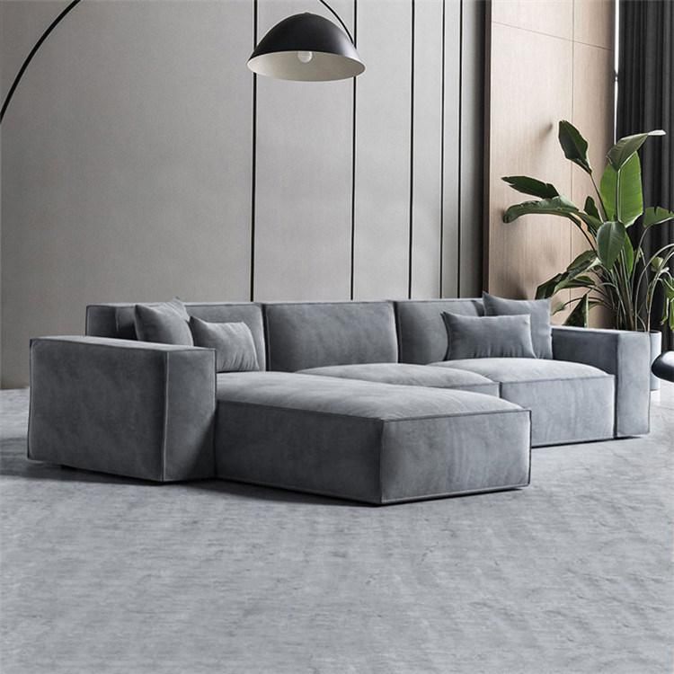 Modern Cone Armrest New Design Fabric Sofa