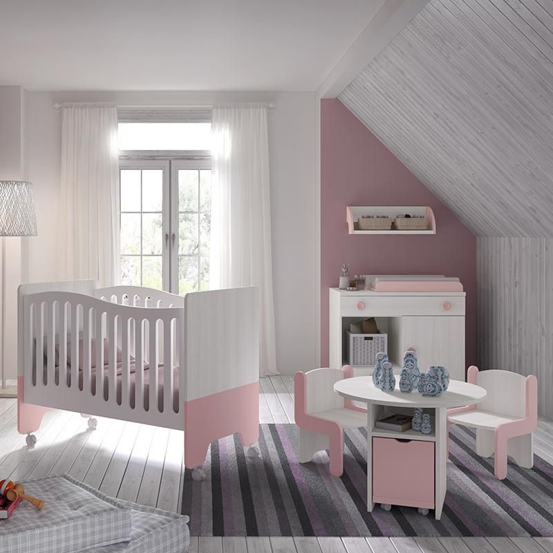 E 1 Standarn Modern Design Newborn Baby Furniture Baby Cot Bed