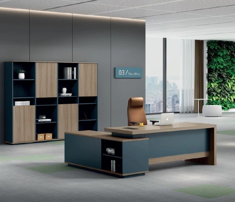 Large Wooden New Design CEO Desk Boss Desk Luxury Office Executive Desk (SZ-ODA01)