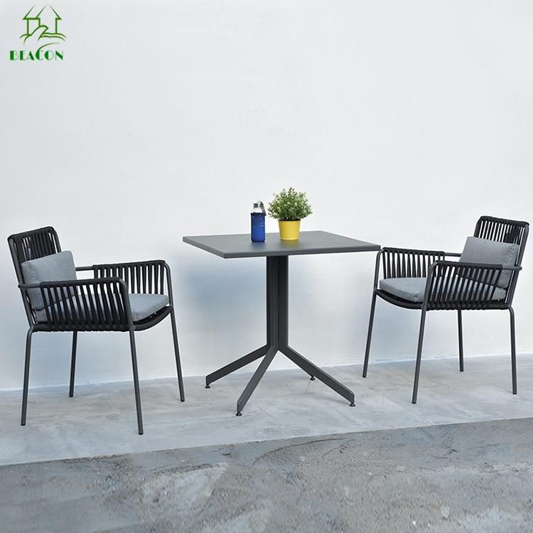 High Quality Used Hotel European Luxury Aluminum Modern Outdoor Furniture Garden Set