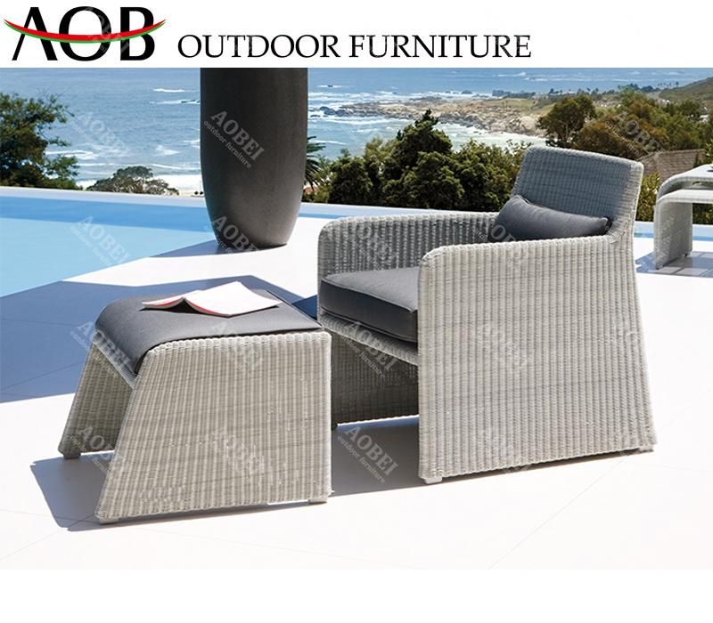 Customized Wholesale Modern Outdoor Garden Set Patio Hotel Home Rattan Wicker Leisure Balcony Chair Furniture