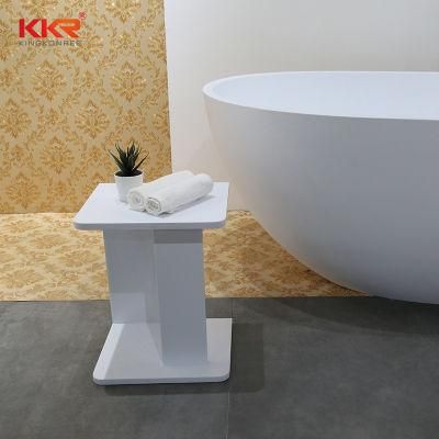 Solid Surface Side Table for Bathroom