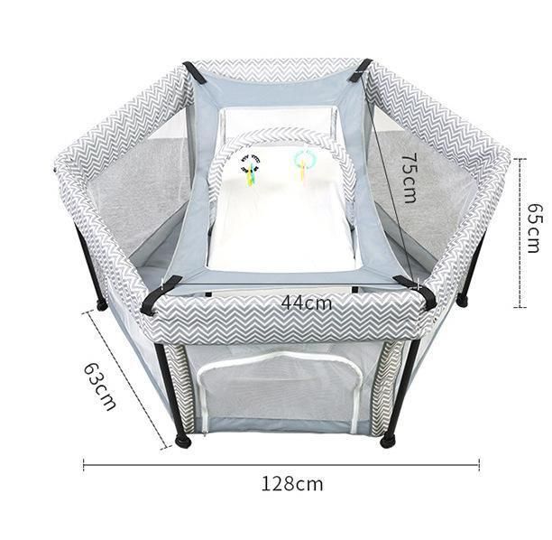Wholesale Quilt Cotton Romper Light Carry Travel Baby Cot Bed