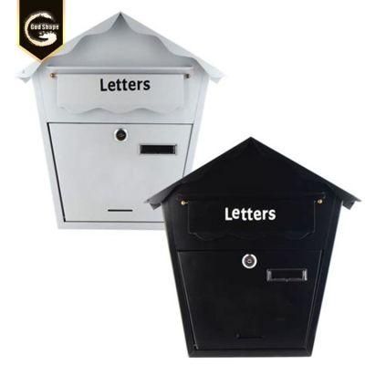 Custom Made Stainless Steel Metal Letters Box Residential Building Mailbox