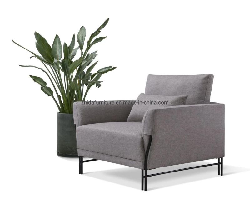Metal Leg 1+2+3 Seat Home Sofa Set