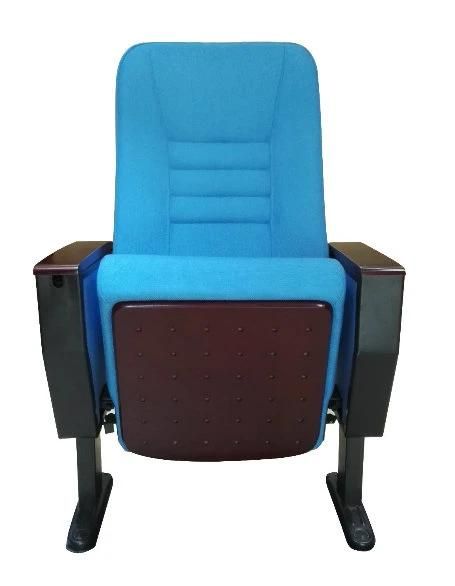 Foldable Theatre Seats Auditorium Chair with Plywood Tablet Jy-998t
