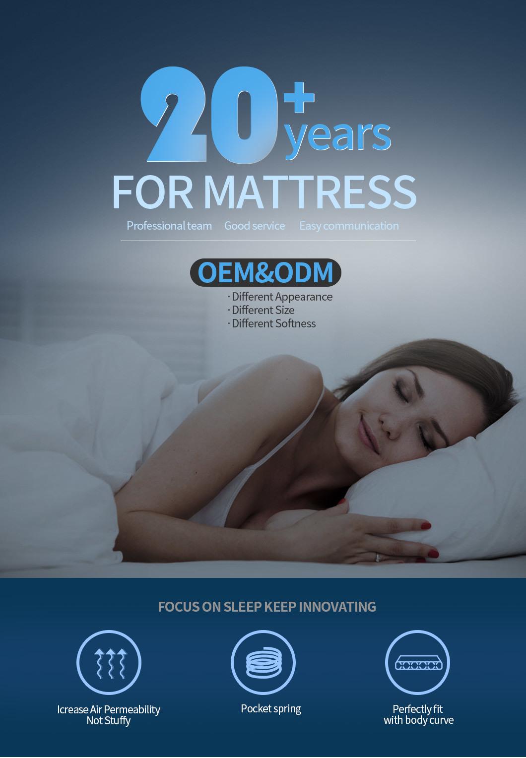 Sleep Better Modern Bedroom Furniture Beds Vacuum Compress Mattress in Box King Mattress Edge Support Spring