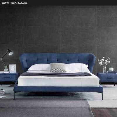 Bedroom Furniture Use Home Furniture King Bed with Metal Headboard Bedroom Set Furniture Bedroom