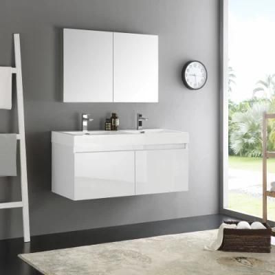 Factory Wholesale Modern Bathroom Furniture Sanitary Ware Cabinet Wall Mounted Bathroom Vanity