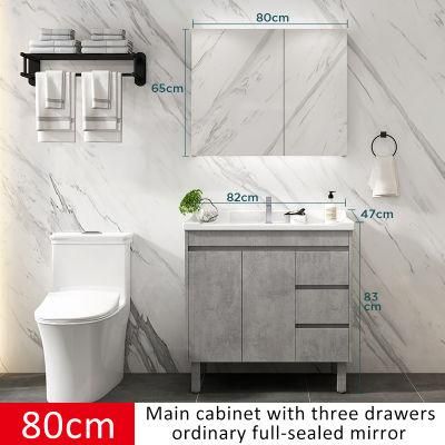 Modern Bathroom Cabinet American Style Bathroom Vanity Bathroom Mirror Cabinet Combination