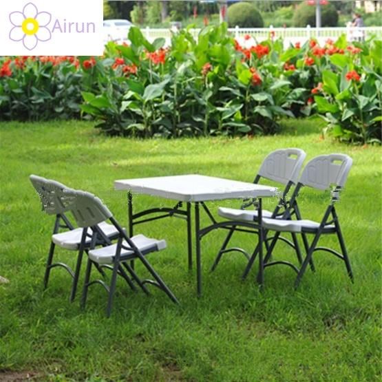 Wholesale Outdoor Conference HDPE Portable Desk Rectangle Folding Dining Table