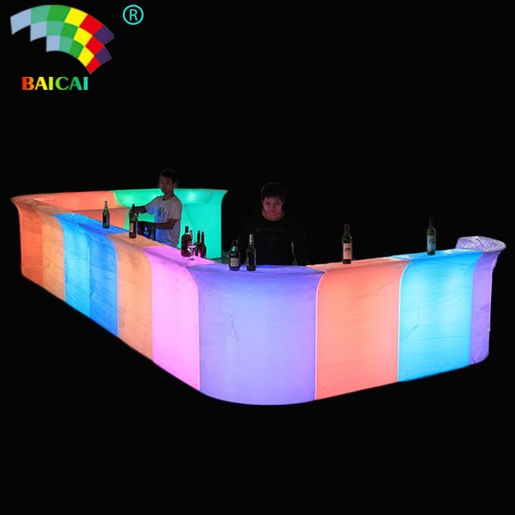 Rechargeable Lithium Battery PE Plastichome Bar Counter