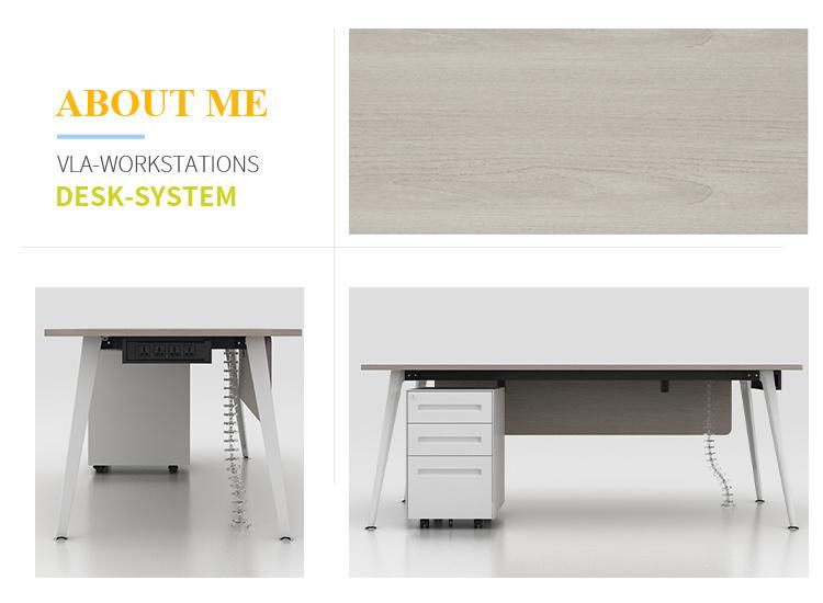 Hight Quality Easy Installation Modular Metal Office Desk Furniture Material for Office Table