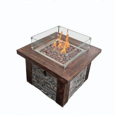 Charm Garden Fire Pit Outdoor Furniture Leisure Cast Concrete Outdoor Table
