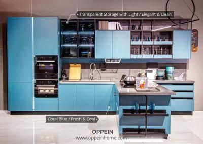 Modern Complete Smart Kitchen Cabinets Set High Gloss Finished Lacquer Kitchen Cabinet Designs