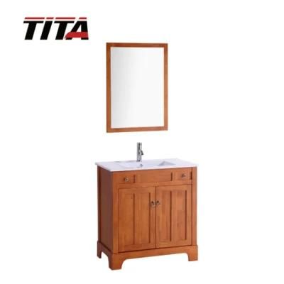Bathroom Vanity Cabinet/Wood Wash Basin Stand/Wood Bathroom Furniture T9121