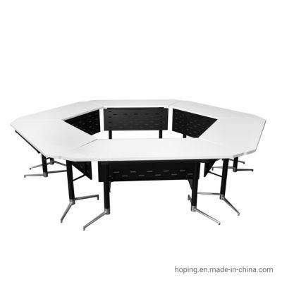 Conference Meeting Room Table Smart Luxury Modern Design Office Furniture Boardroom White Gloss Quartz Solid Surface Wood Top Conference Table