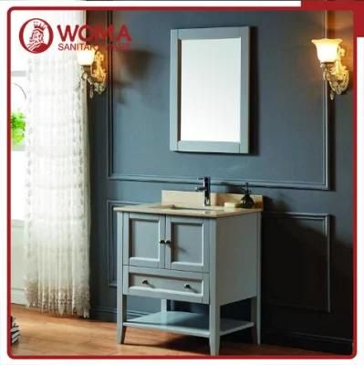 Woma American Design Oak Bathroom Vanity Solid Wood (1006A)