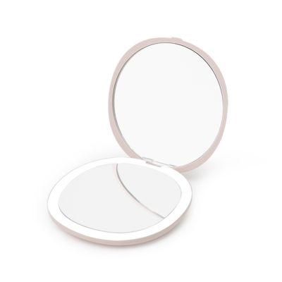 Hot Selling Rechargeable Portable LED Pocket Mirror Makeup LED Mirror