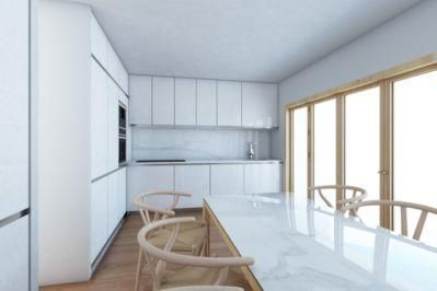 Residential Projects L-Shaped High Gloss Lacquer Finish Handleless Furniture Eco-Friendly Pantry Cupboard Kitchen Cabinets