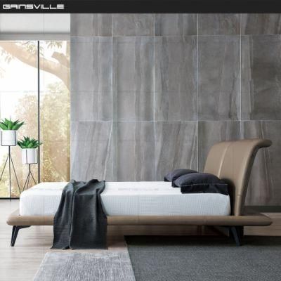Modern Home Furniture Bedroom Furniture Leather Bed Gc1802