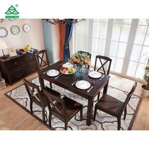 Luxury Design Wooden Home Furniture Restaurant Dining Table Set