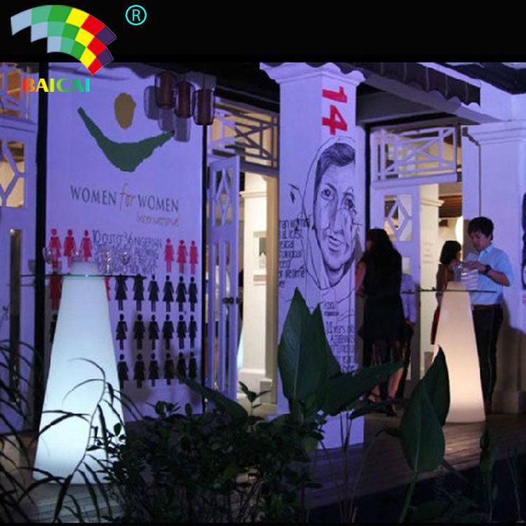 LED Illuminate Cocktail Table / LED Bar Furniture