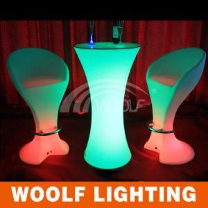 LED Party Events Color Changed Outdoor Furniture