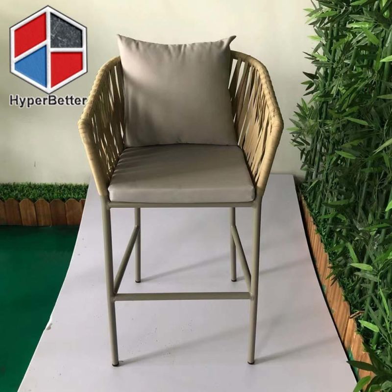 Beige Rope Bar Stool at Competitive Price