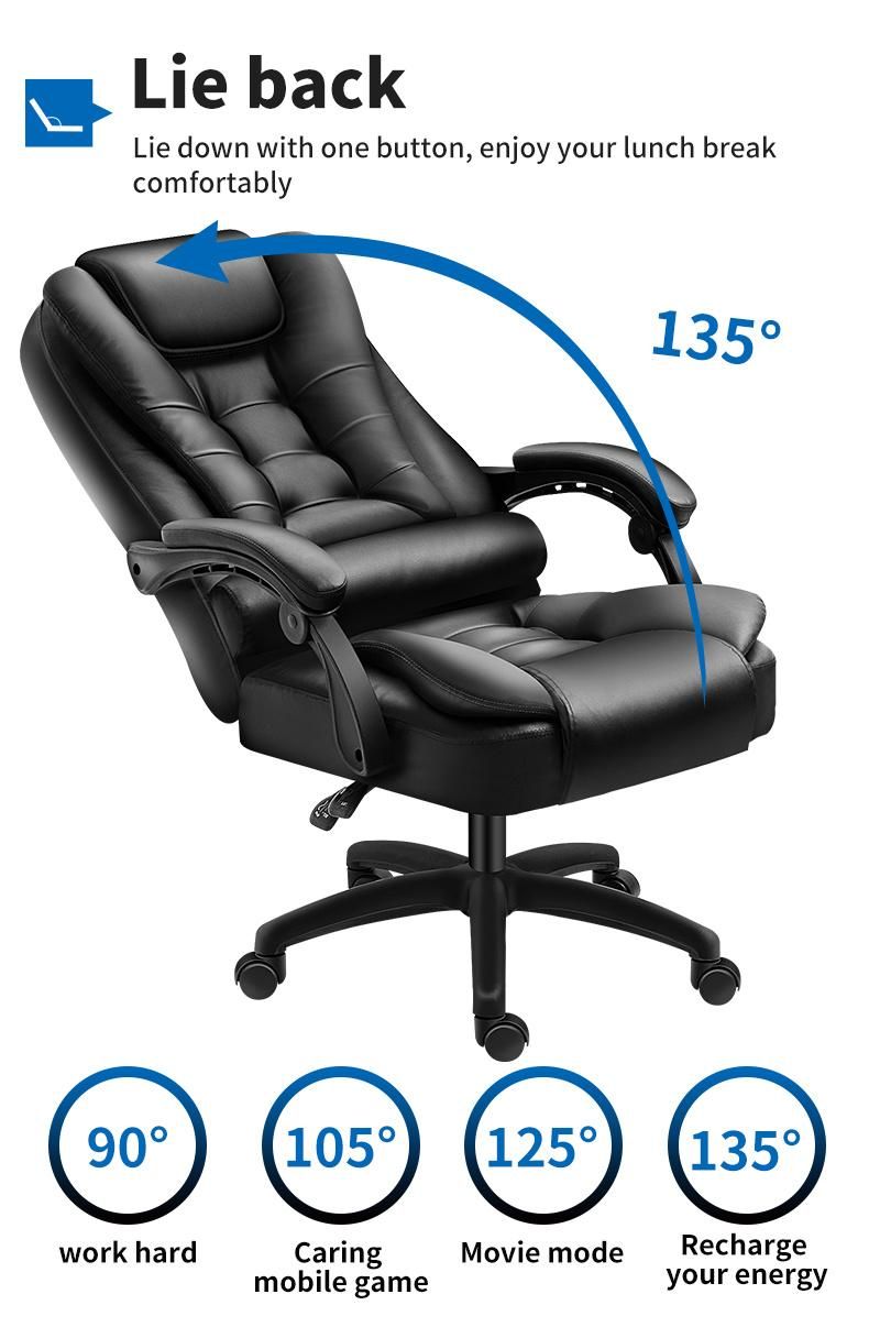 Factory Direct Wholesale Low Price High Quality Luxury Ergonomic Swivel Manager Boss Executive Office Chair