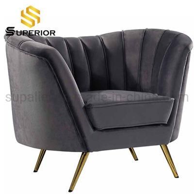 New Arrival Luxury Latest Italian Style Velvet Sofa