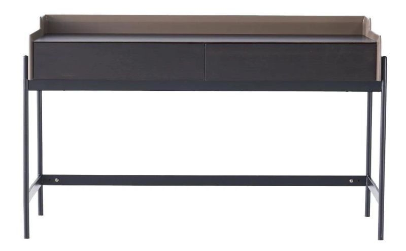 Fq58 Desk /Eucalyptus Veneer / Steel Base Coating /Italian Modern Simple Furniture in Home and Hotel