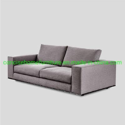 Concise Home China Fty Sale Modern Living Room Furniture Fabric or Genuine Leather Upholstered Sofa