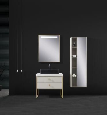 Modern Bathroom Vanity with Ceramic Basin