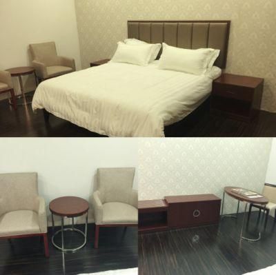 Custom Wood Low Price Veneer with Lacquer King Size Hospitality Hotel Guest Room Furniture (KNCHB-0111103)