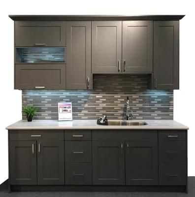 New American Style Solid Wood Kitchen Cabinets at Home Depot