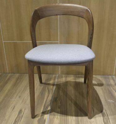 New Arrival High Quality Solid Wood Upholstered Restaurant Dining Chair