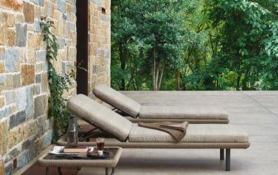 Modern Outdoor Garden Hotel Resort Home Villa Furniture Rope Beach Chair Sun Lounger Daybed Sunbed