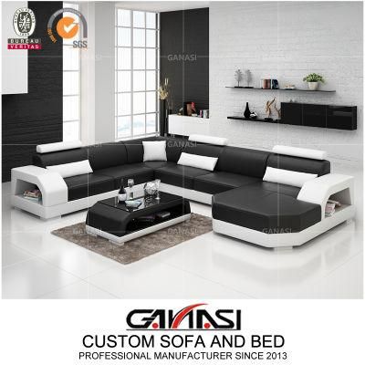 Modern Design Villa Genuine Leather Living Room Sofa