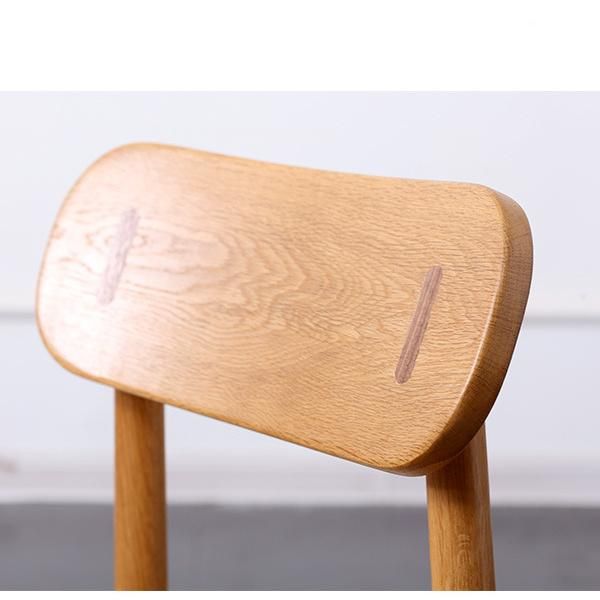 Simple and Modern Hotel Solid Wood Dining Chair